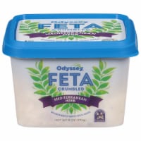Odyssey Mediterranean Herb Crumbled Feta Cheese