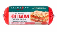 Isernio's Hot Italian Chicken Sausage Roll Perspective: Main