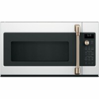Cafe&#769; CVM517P4RW2 1.7 Cu. Ft. White Over-the-Range Microwave Oven