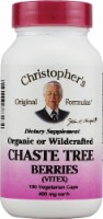 Christopher's Chaste Tree Berries Vegetarian Capsules 400 mg