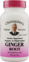 Christopher's Ginger Root Vegetarian Caps 460mg