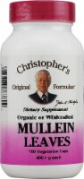 Christopher's Mullein Leaves Vegetarian Capsules 400mg