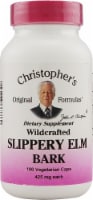 Christopher's Slippery Elm Bark Vegetarian Capsules 425 mg Perspective: Main