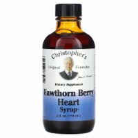 Christopher's Original Formulas Hawthorn Berry Heart Syrup - 4 fl oz (118 ml) Perspective: Main