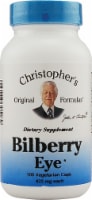 Christopher's Bilberry Eye Vegetarian Capsules 435 mg