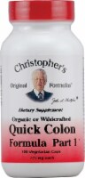 Christopher's Quick Colon Formula Part 1 Vegetarian Capsules 475mg Perspective: Main