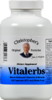 Christopher's Formulas Vitalerbs Dietary Supplement Perspective: Main