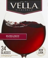 Peter Vella Burgundy Red Box Wine