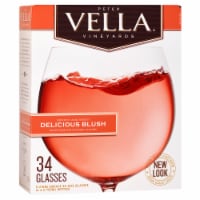 Peter Vella Delicious Blush Box Wine