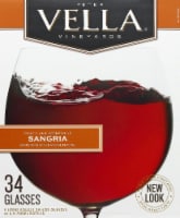 Peter Vella Sangria Red Box Wine