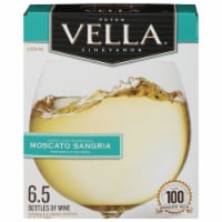 Peter Vella® Moscato Sangria California White Wine Box Perspective: Main