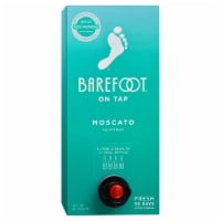 Barefoot On Tap Moscato White Wine Box