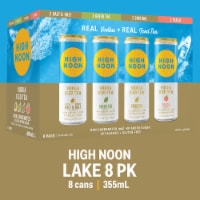 High Noon® Vodka Hard Iced Tea Ready to Drink Cocktail Lake Variety Pack Perspective: Main