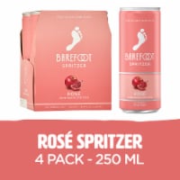 Barefoot Spritzer Rose California Wine Cans Perspective: Main