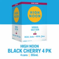 High Noon Black Cherry Vodka Hard Seltzer
