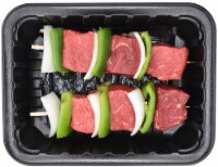 Custom Made Meals Beef Kabobs with Bell Peppers & Onions Perspective: Main