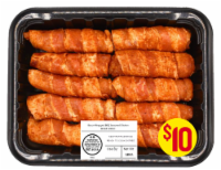 Bacon Wrapped BBQ Seasoned Chicken Grillers Perspective: Main