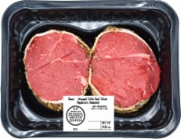 Bacon Wrapped Salt and Pepper Crusted Petite Beef Sirloin Steaks Perspective: Main