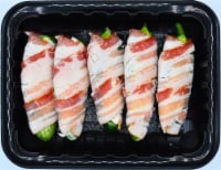 Bacon Wrapped Jalapenos with Cheddar and Cream Cheese Perspective: Main