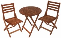 Leigh Country Sequoia Bistro Set - Brown