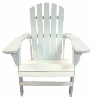 Leigh Country Acacia Hardwood Adirondack Chair - White