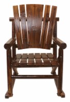 Leigh Country Char-log Single Rocker - Brown