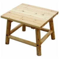 Leigh Country Natural Finish Aspen End Table