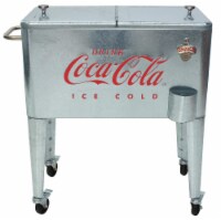 Coke Cooler 60QT EMB -IC Galvanized