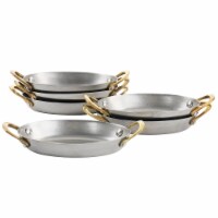 Martha Stewart 6 Piece Mini Vintage Oval Au Gratin Pan Set Martha Stewart 6 Piece Mini Vintage Oval Au Gratin Pan Set