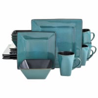 Gibson Elite Kiesling Dinnerware Set - Turquoise Perspective: Main