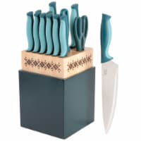 Spice by Tia Mowry Savory Saffron 14-Piece Cutlery Set