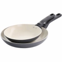 Spice by Tia Mowry Savory Saffron 2-Piece Fry Pan Set