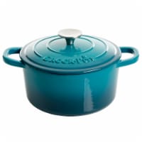 Crock Pot Artisan 5-Quart Dutch Oven - Teal