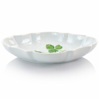 Martha Stewart Botanical Garden White Ceramic Serving Platter