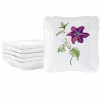 Martha Stewart Botanical Garden Ceramic Dish Set - White