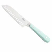 Martha Stewart Stainless Steel Blue Santuko Knife
