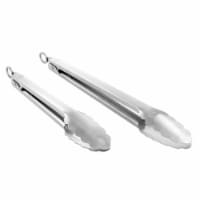 Martha Stewart Stainless Steel Tongs Set