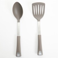 Martha Stewart Slotted Turner and Solid Serving Spoon