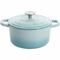 Crock-Pot 7 Quart Round Enamel Cast Iron Covered Dutch Oven Slow Cooker,  Blue, 1 Piece - Kroger