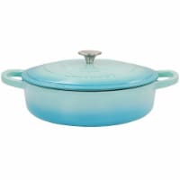 Crock Pot Artisan 5-Quart Braiser - Aqua Blue