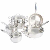 Calphalon Classic Stainless Steel Cookware Set, 10 Piece Set - Kroger