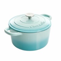 Crock Pot Artisan 5-Quart Dutch Oven - Aqua Blue