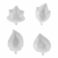 Martha Stewart Ceramic Tidbit Dish Set - White