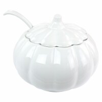 Martha Stewart Ceramic Tureen Set - White