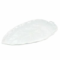Martha Stewart Ceramic Platter - White