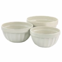Martha Stewart Stoneware Bowl Set - Beige