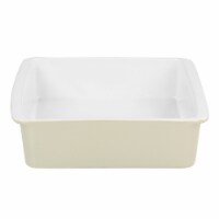 Martha Stewart Beige Stoneware Baker