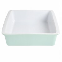 Martha Stewart Mint Stoneware Baker