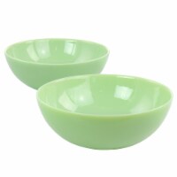 Martha Stewart Jadeite Glass Serving Bowls - 2 Pack