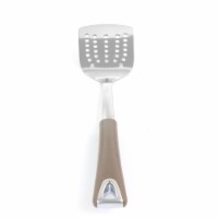 Martha Stewart Gray Staineless Steel Slotted Turner